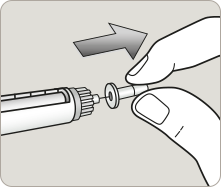 Remove inner needle cap