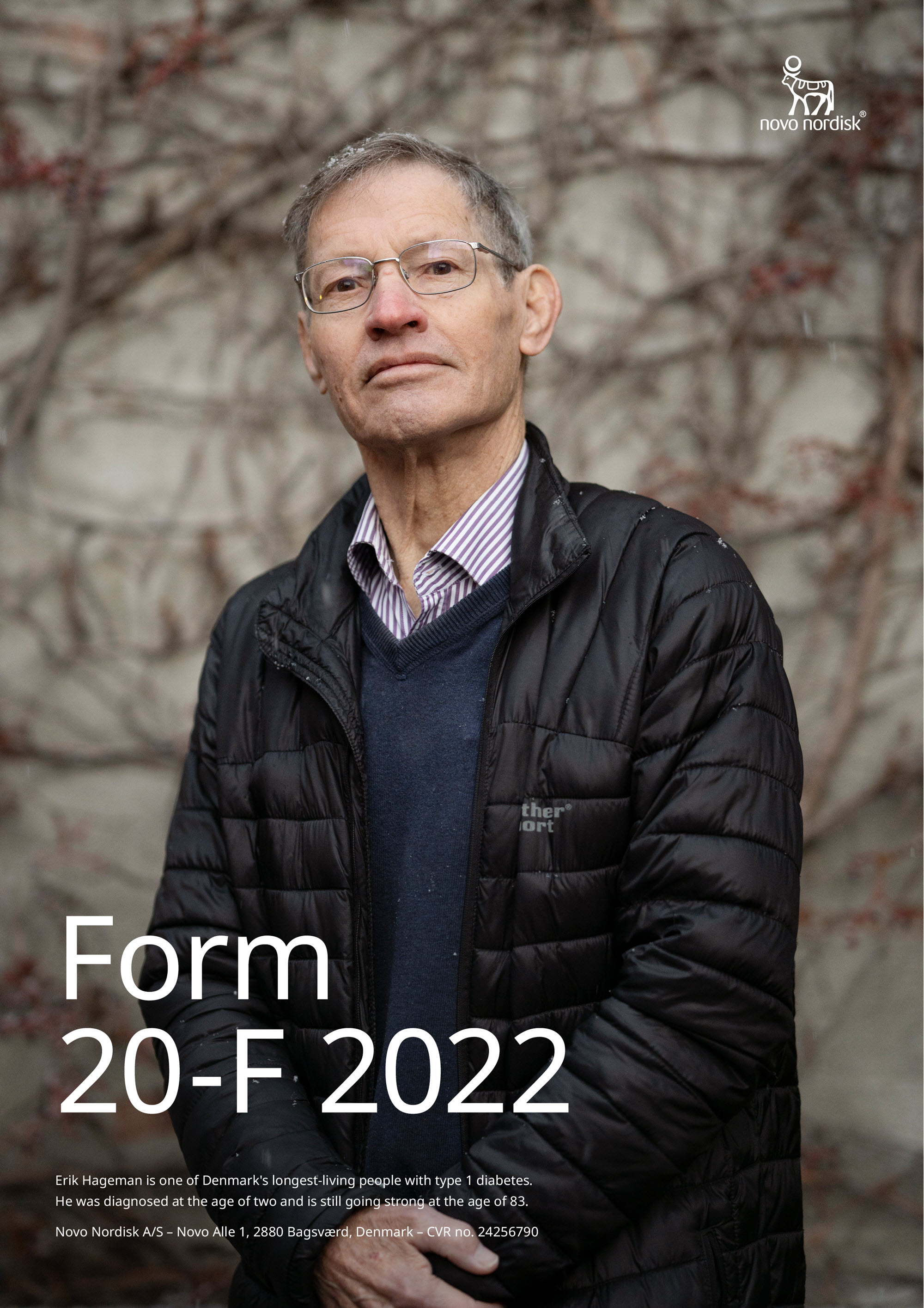 Front cover of the 20-F form