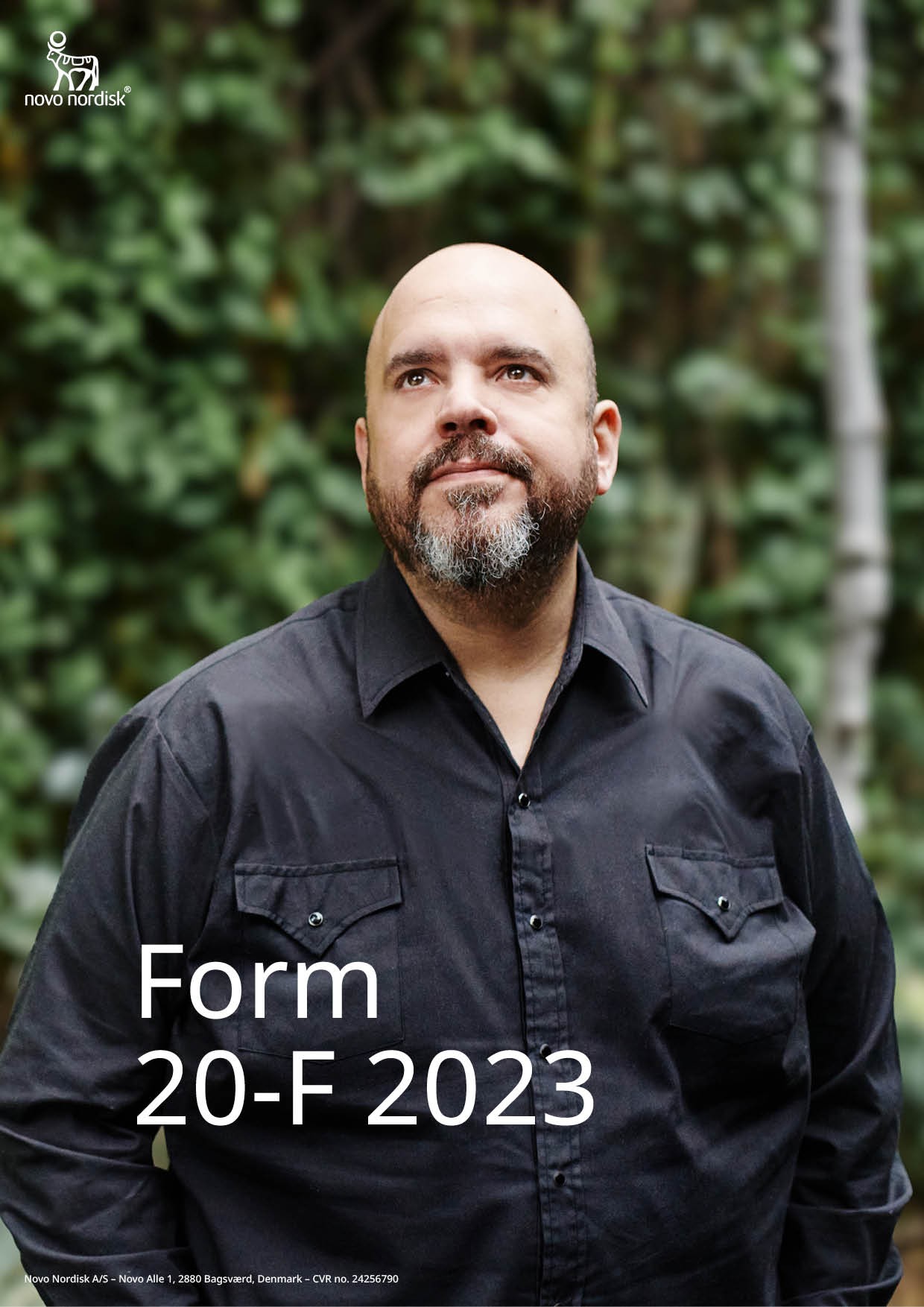 Front cover of the 20-F form for 2023