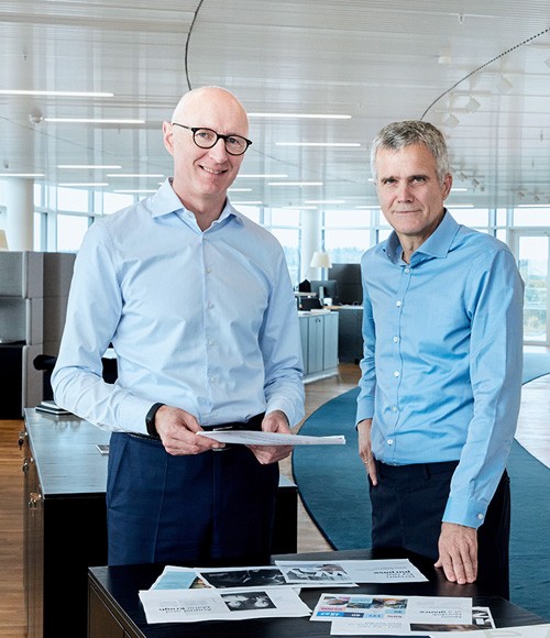 Novo Nordisk Chair and CEO in the office