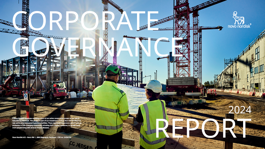 Front cover of the Corporate Governance Report 2024