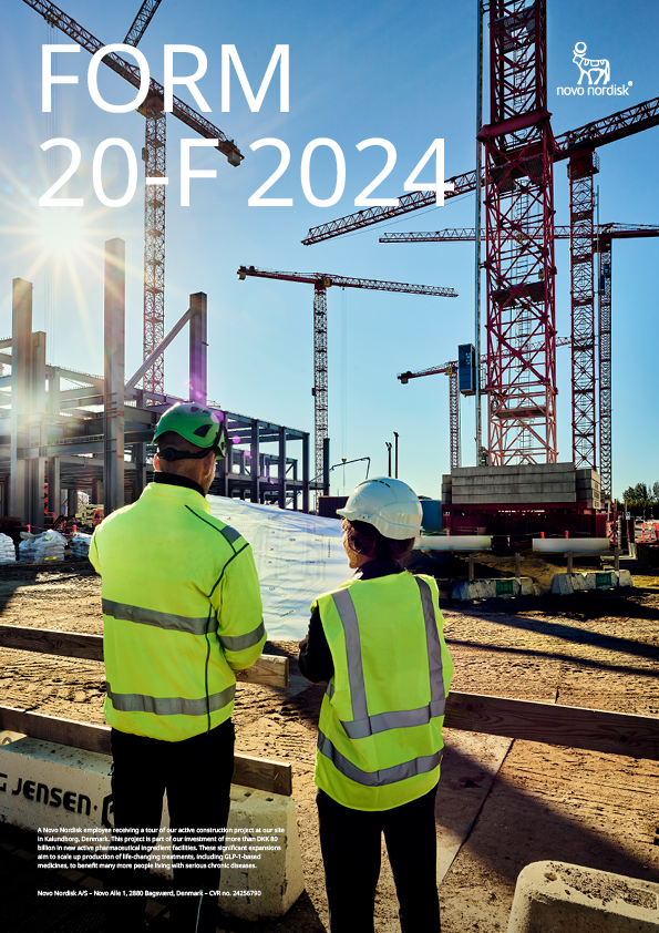 Front cover of the 20-F form for 2024