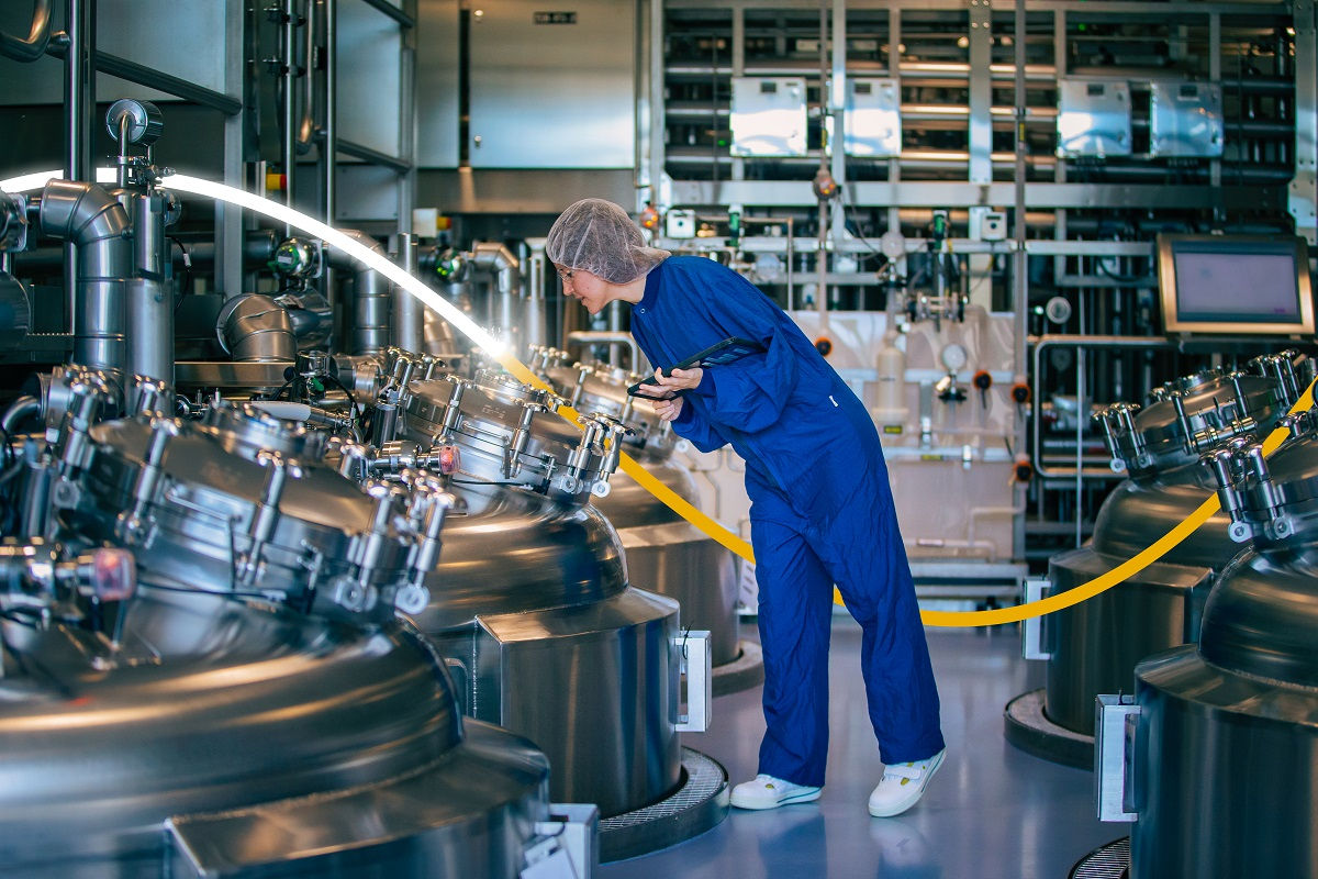 Marta González García working at Novo Nordisk Kalundborg  