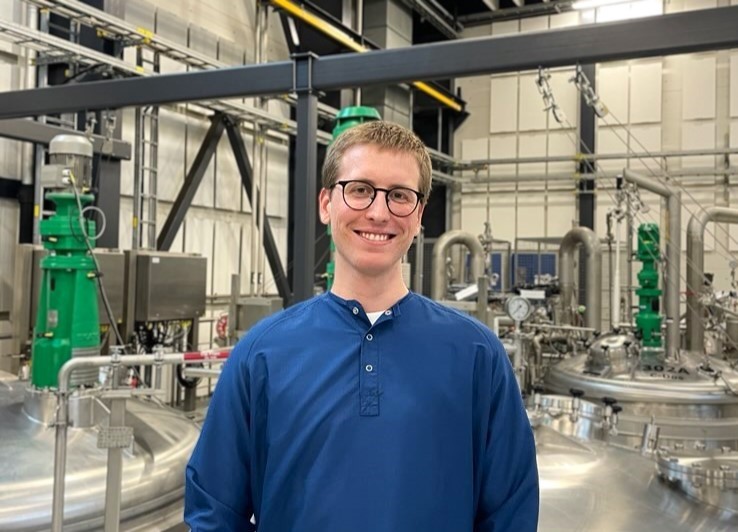 Kasper Damsgaard, Process Engineer at Novo Nordisk Manufacturing Kalundborg