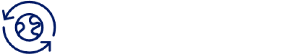 Graphic of the planet with arrows going around it
