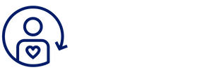 icon of a person with a heart image
