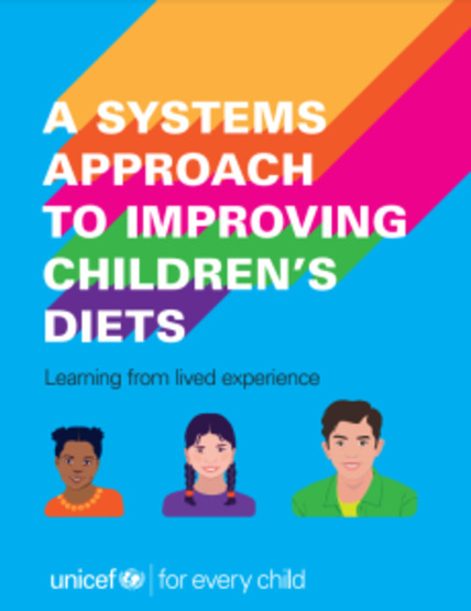 A systems approach to improving children’s diets: learning from lived experience  